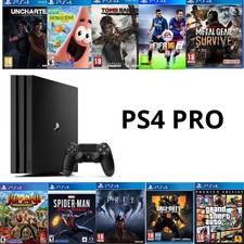 Play Station 4 Ps4 Usata Pro 1 Tb Con Controller  + Gioco Omaggio A Sorpresa