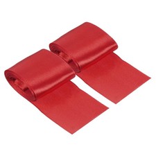 2pcs 5cmx3m Finish Line Satin