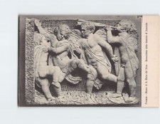 Postcard Bassorilievo della