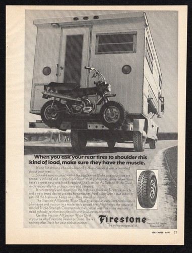 Pubblicità stampa firestone - stampa,