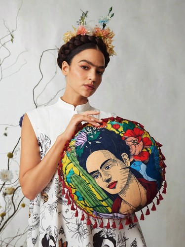 Frida kahlo cuscino lancio - cuscino,