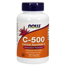 NOW FOODS C-500 Ascorbate, 100