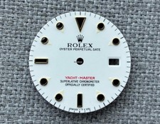 ROLEX Dial Quadrante bianco "T" per Yacht-Master 16623 16628