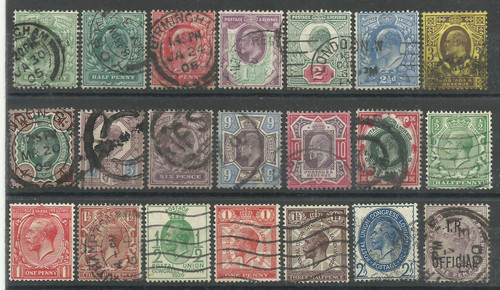 Lotto francobolli classici - (2),