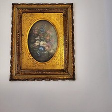 Quadretto in legno intarsiato