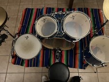 batteria acustica completa usata