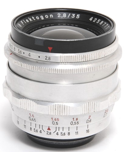 Zeiss jena flektogon 35 mm - jena,
