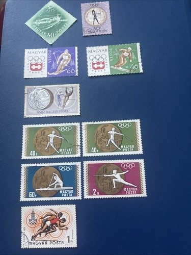UNGHERIA-1952,1960,1964,1968,1