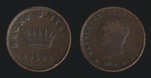 Napoleone soldo 1811 m - 1,