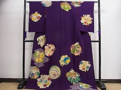 Supremo antico kimono seta - antico,