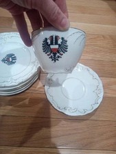 Tazza e piattino porcellana