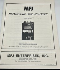 MFJ 269 HF/VHF/UHF SWR Antenna