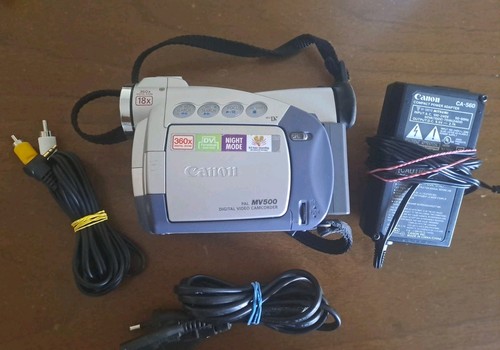 Canon mv500 videocamera minidv - mv500,