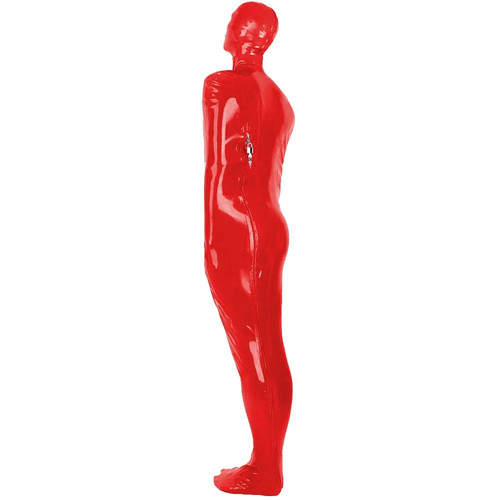 Body intero pelle lucida - pelle,