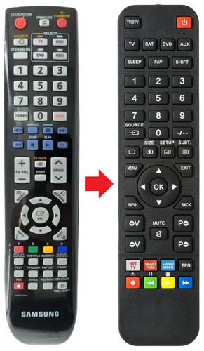 Telecomando adatto per samsung - telecomando,