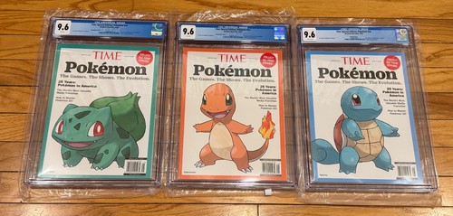 Pokemon time magazine - magazine, 9.6