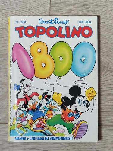 Topolino 1800 - topolino, n.1800
