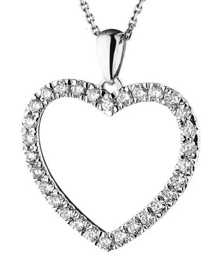 Ciondolo cuore oro - ciondolo,
