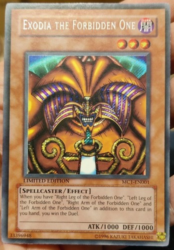 Exodia the forbidden - yu-gi-oh!,