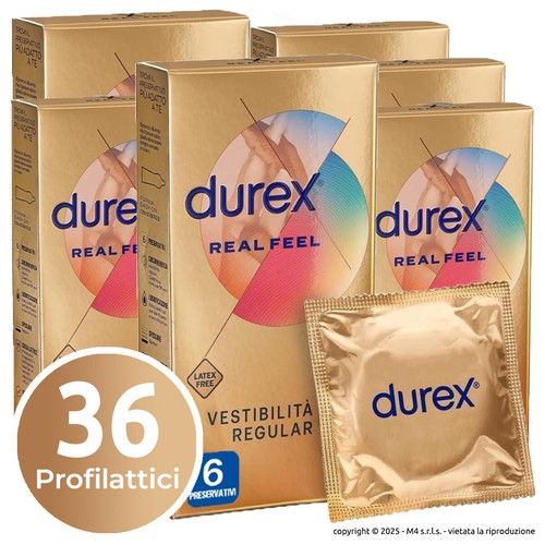 Preservativi durex realfeel - preservativi,