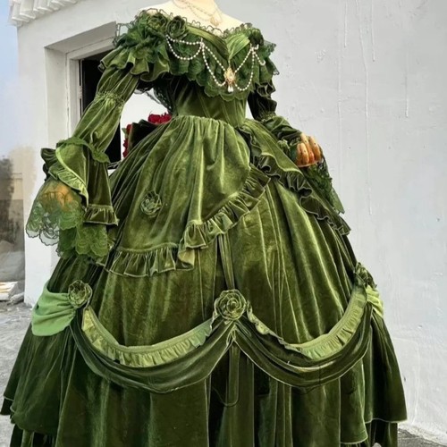 Splendidi abiti sera verdi - da,