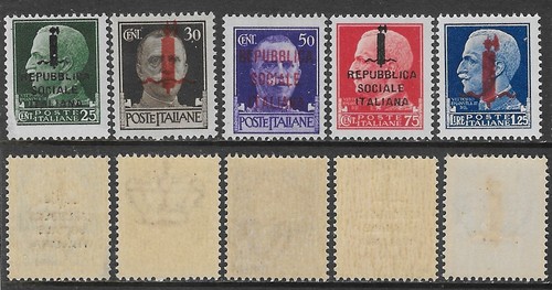 Italia italy 1944 rsi - italy,