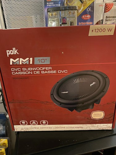 Polk audio mm1042dvc 1200w - 10",