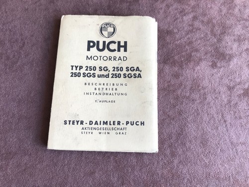 Originale puch moto 250 sga - puch,