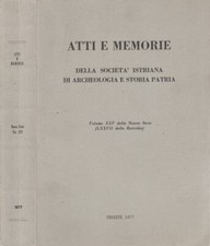Atti e memorie della Società