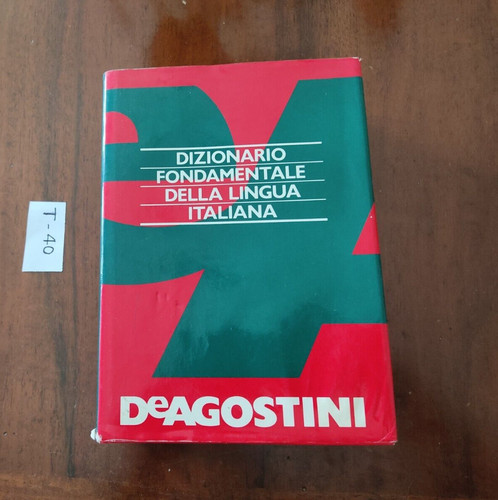 Dizionario fondamentale della - dizionario,