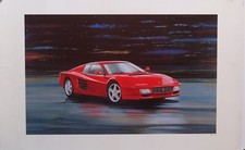 FERRARI 512 TR POSTER