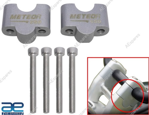 Riser manubrio argento