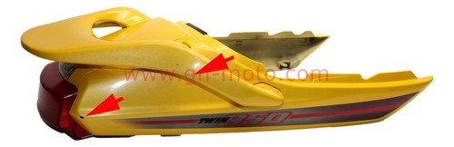 Coque arriere yamaha 850 tdm - coque,