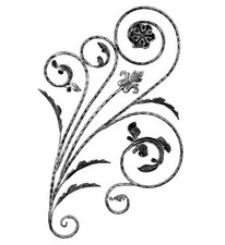 Ornamento in ferro battuto
