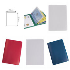 PORTA CARTE CREDITO BANCOMAT PATENTE PORTATESSERE CARD VISA 6 SPAZI in PVC_2 PZ