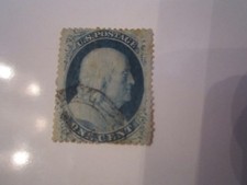 U.S. 1860 SCOTT #24 TYPE V ONE