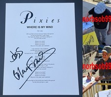 BLACK FRANCIS SIGNED AUTOGRAPH