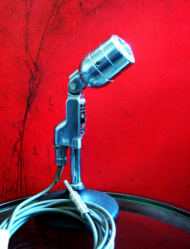Microfono dinamico vintage