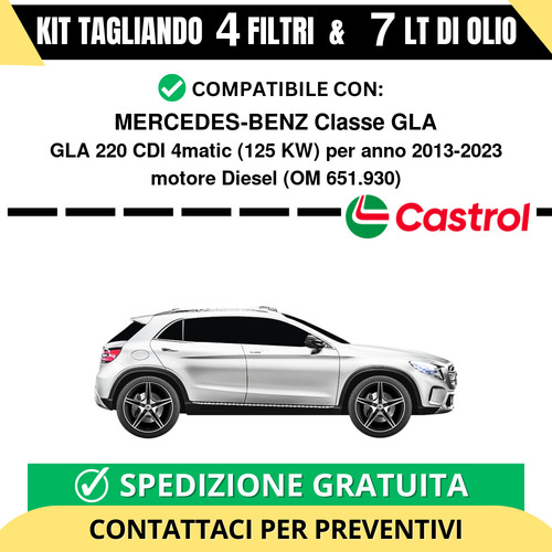 Tagliando per mercedes benz - tagliando,