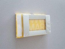 VIMAR IDEA 16733.21 PLACCA METALLO PRESSOFUSO ARGENTO METALLIZZATO 3P QUADRATA