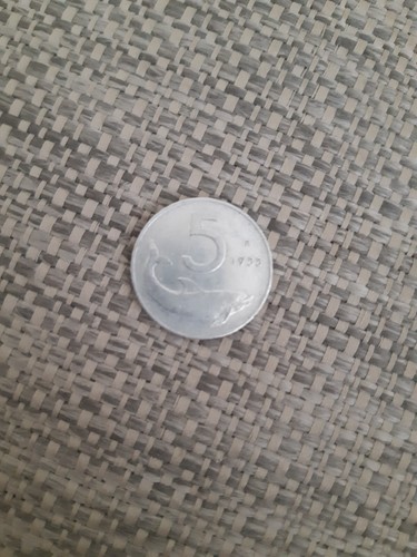 Moneta lire delfino - delfino, del