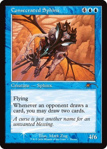 Foil consecrated sphinx retro - foil,