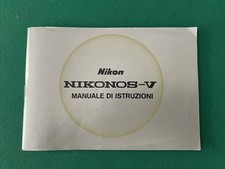 Nikonos V manuale Istruzioni In Italiano