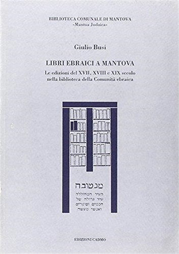 Busi giulio libri ebraici a - libri,