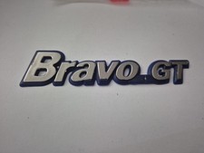 Scritta Logo Sigla  Emblema Fregio Badge. Fiat  Bravo GT