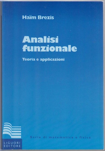 Brezis analisi funzionale - analisi,