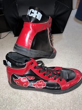 Naruto Shippuden – Scarpe Akatsuki Itachi Anime Cloud da terra TAGLIA 10 DA UOMO