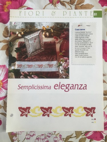 Schema punto croce ricamo - schema,