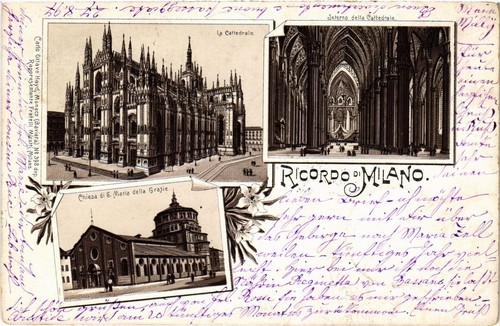 Italia ricordo milano - di,