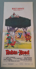 Locandina ROBIN HOOD, Walt Disney 1974, condizioni perfette!